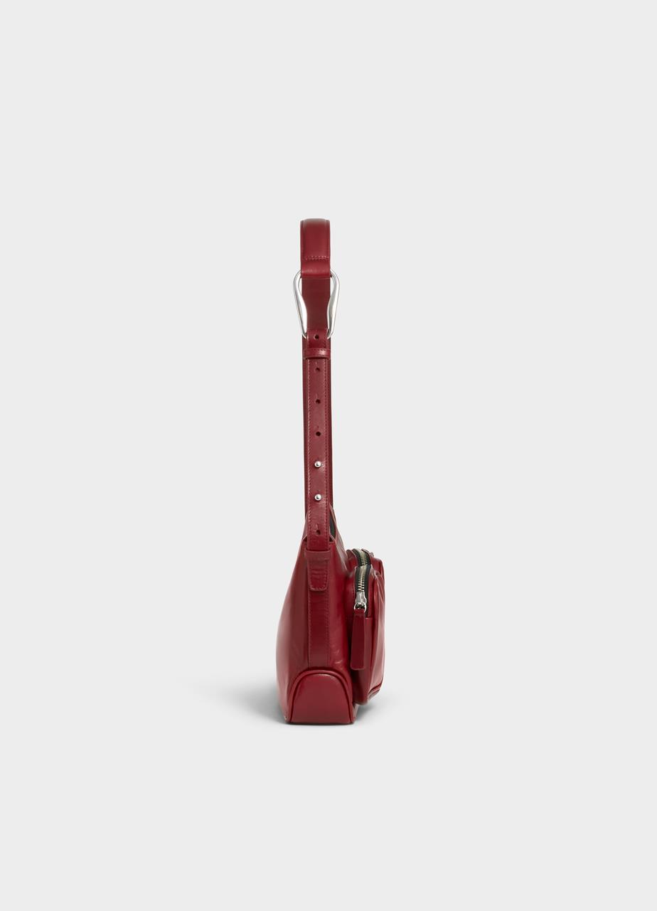Valence bag DARK RED LEATHER