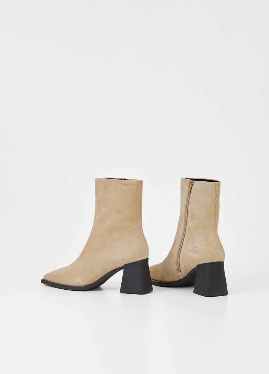 Hedda boots Beige suede