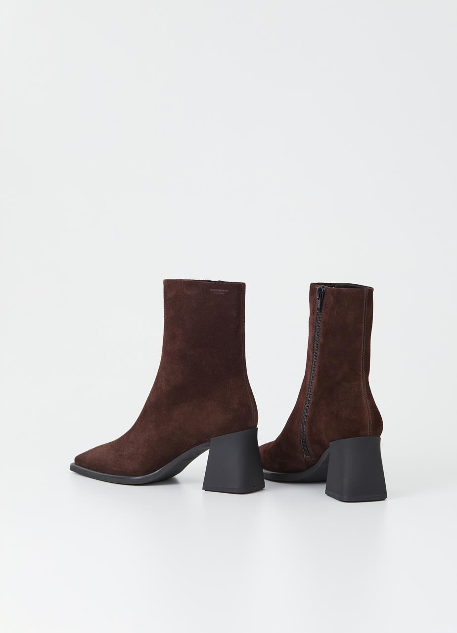 Hedda boots Dark Brown suede
