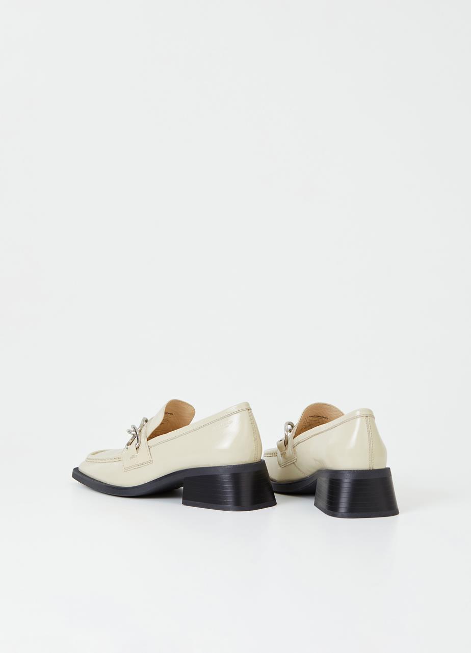 Blanca loafers Beige patent leather