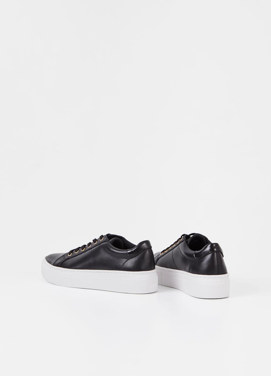 Zoe platform sneakers Black leather