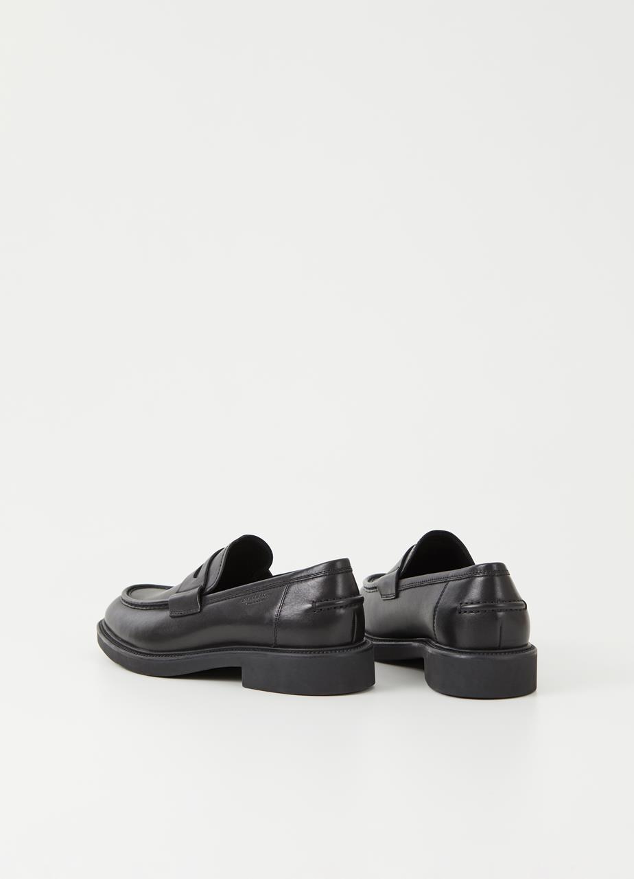 Alex m loafers Black leather