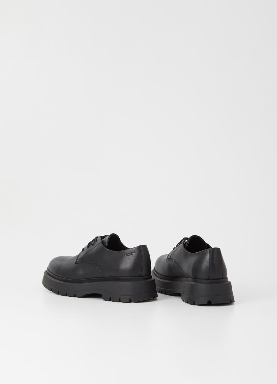 Jeff shoes Black leather