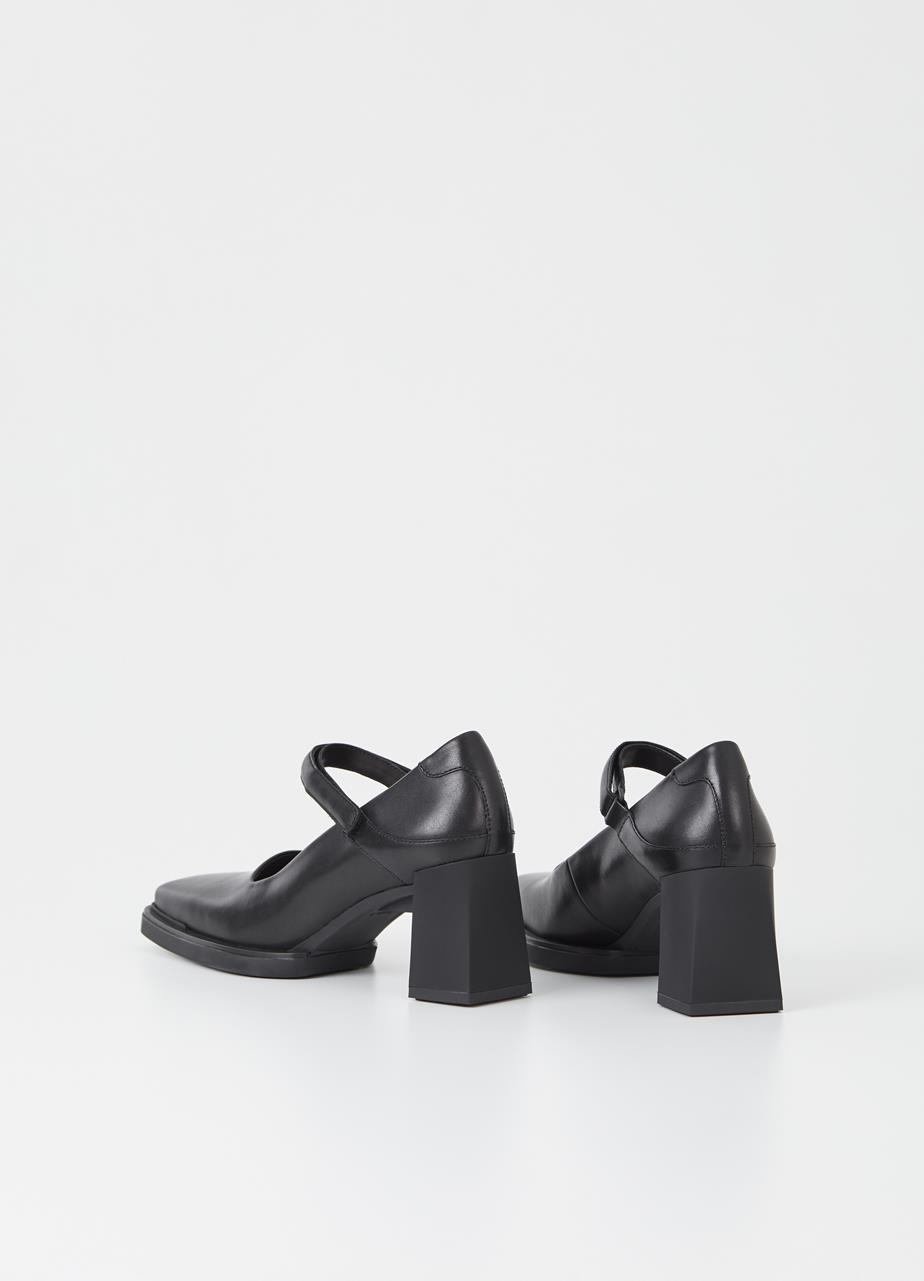 Edwina pumps Black leather
