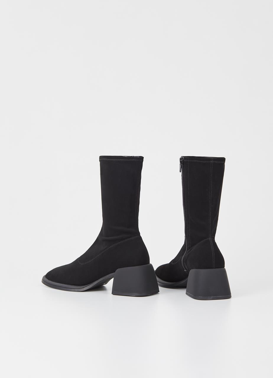 Ansie boots Black synthetic stretch