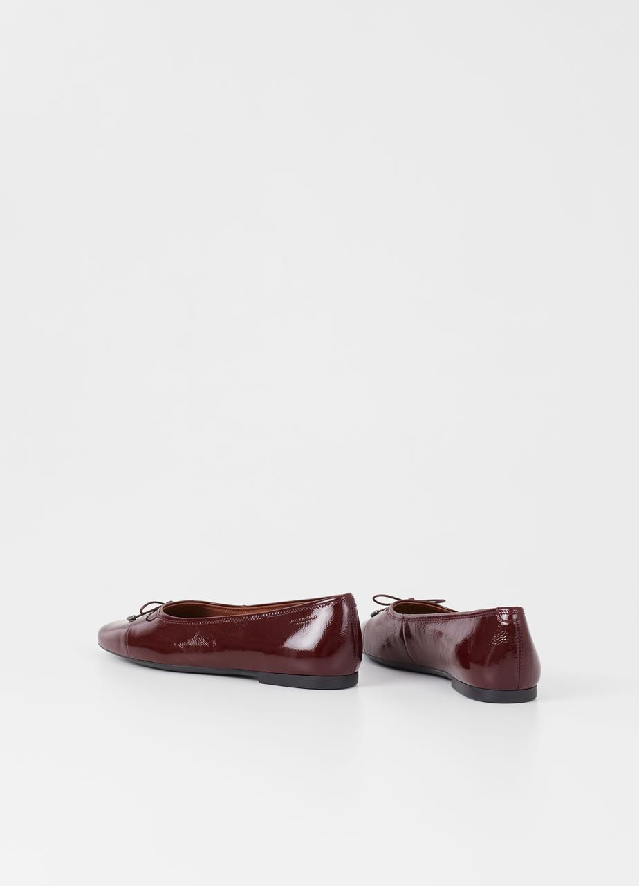 Jolin ballet flats Red patent leather