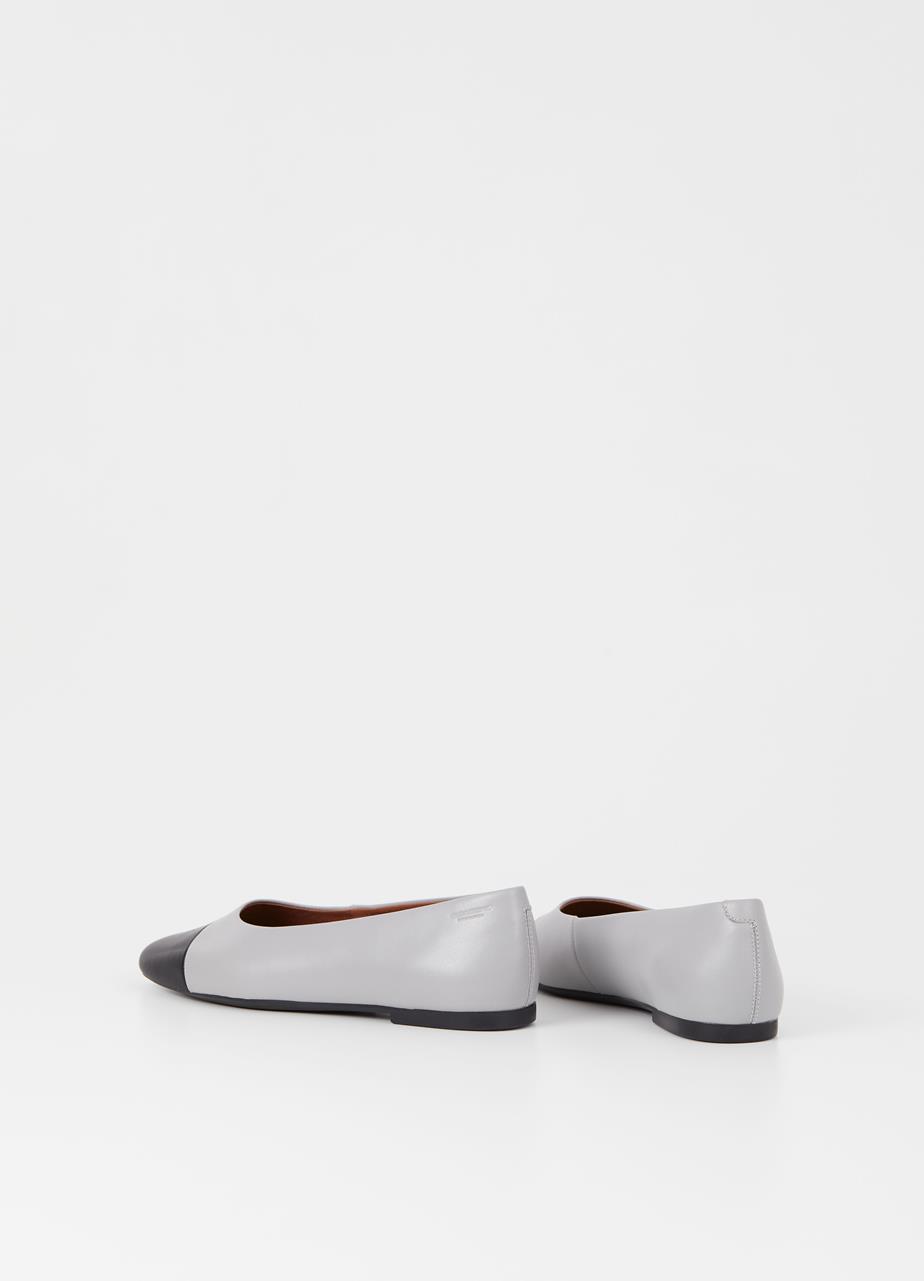 Jolin ballet flats Light Grey leather