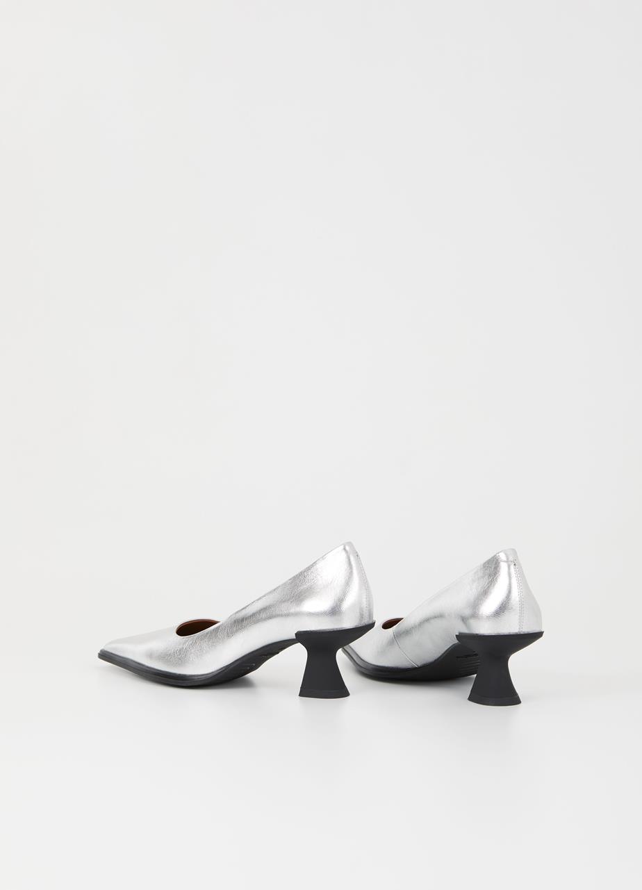 Tilly pumps Silver metallic leather