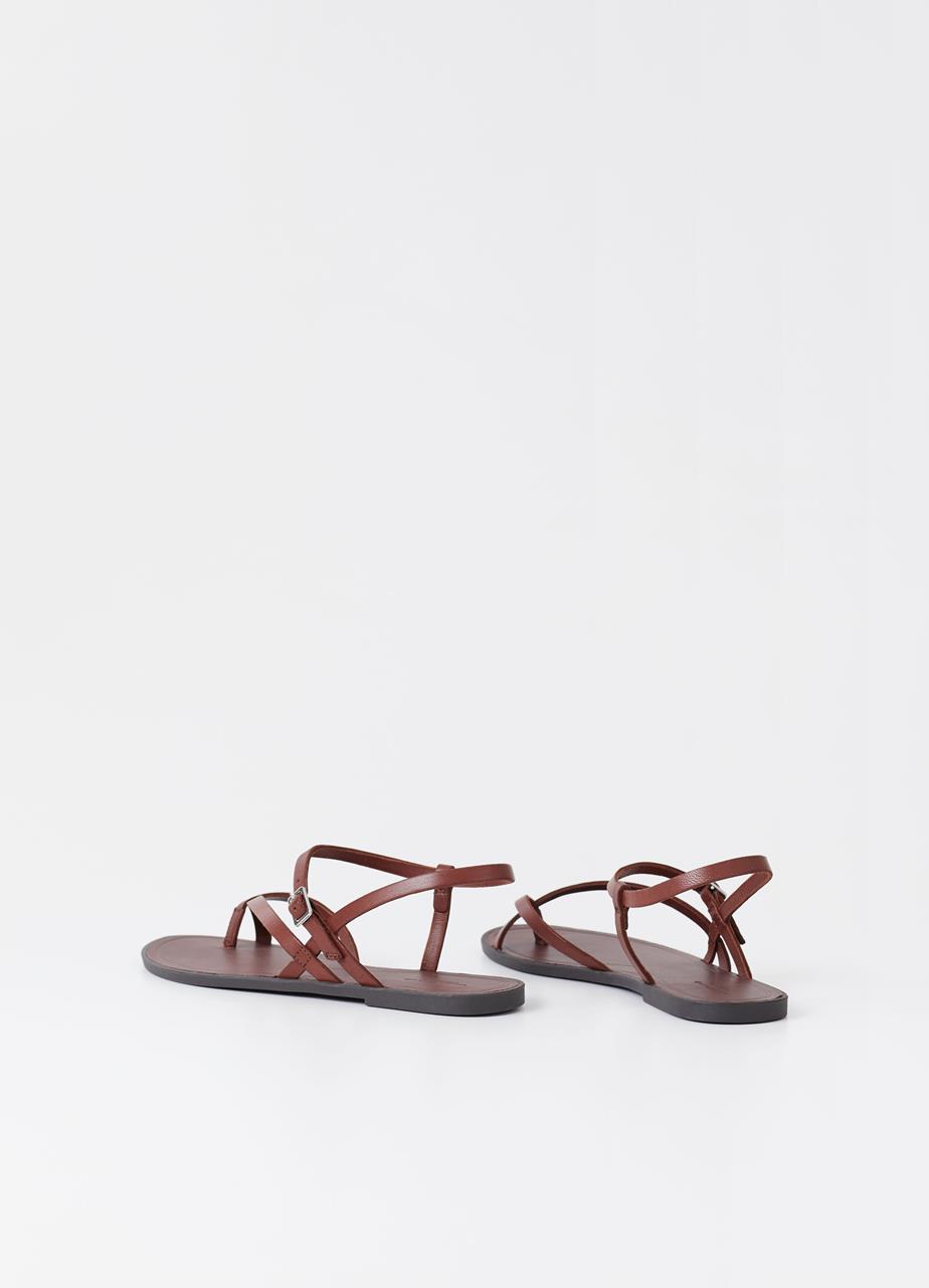 Tia 2.0 sandals Brown leather