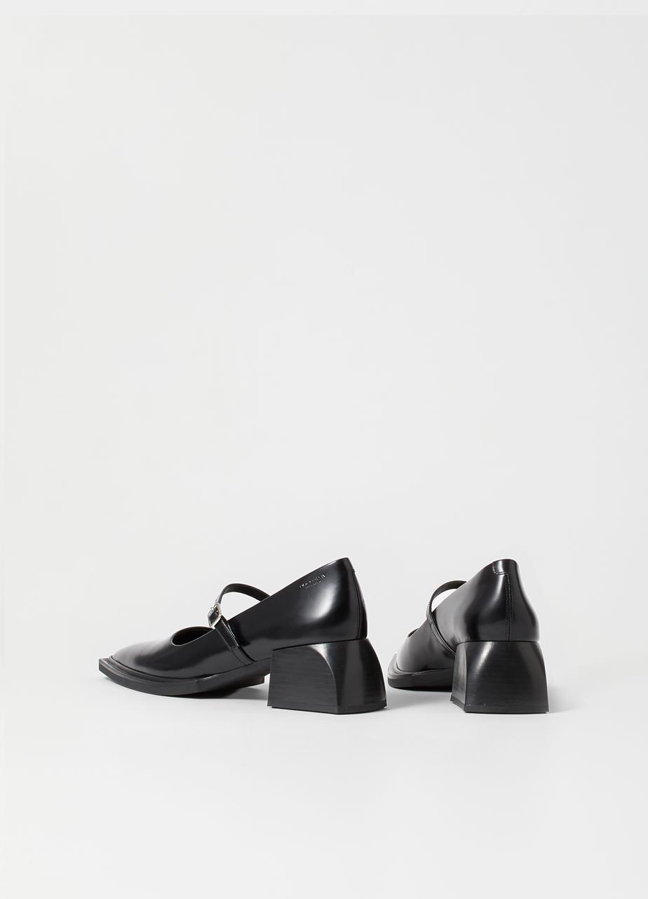 Vivian pumps Black polished leather
