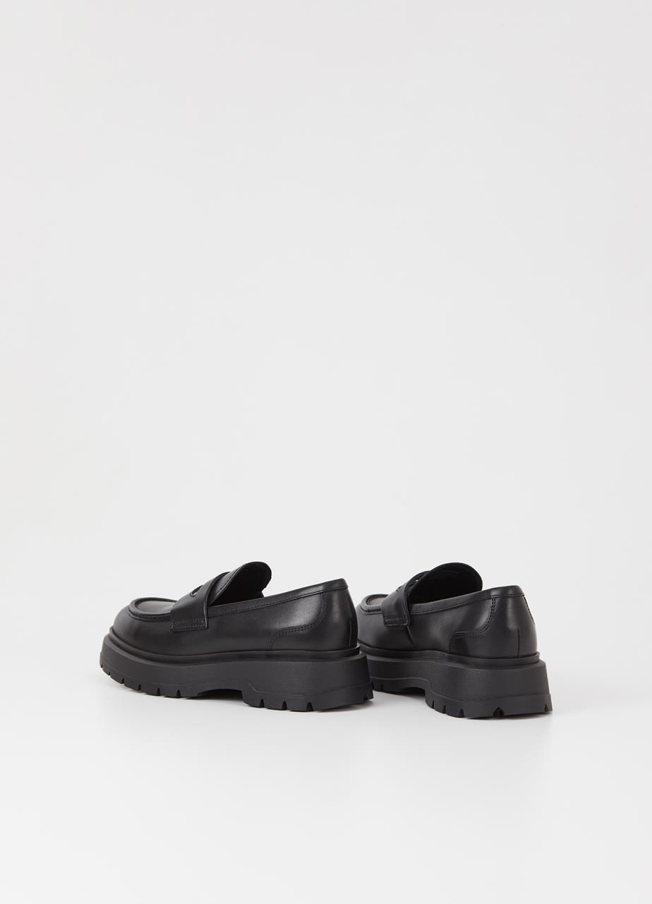 Jeff loafers Black leather