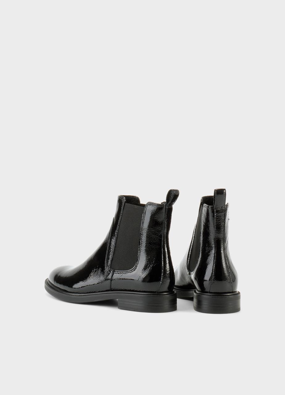 Amina Black patent leather