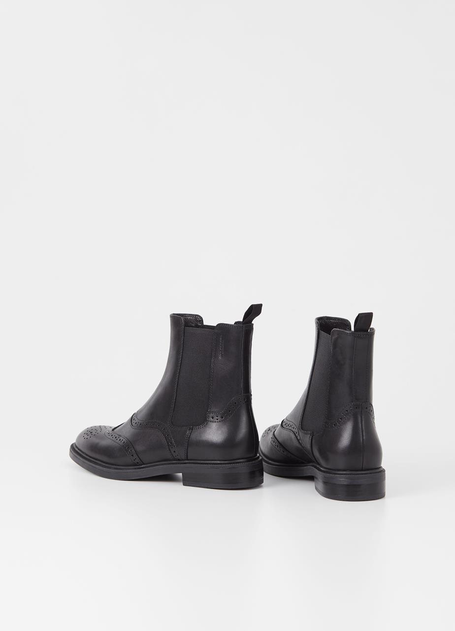 Amina boots Black leather
