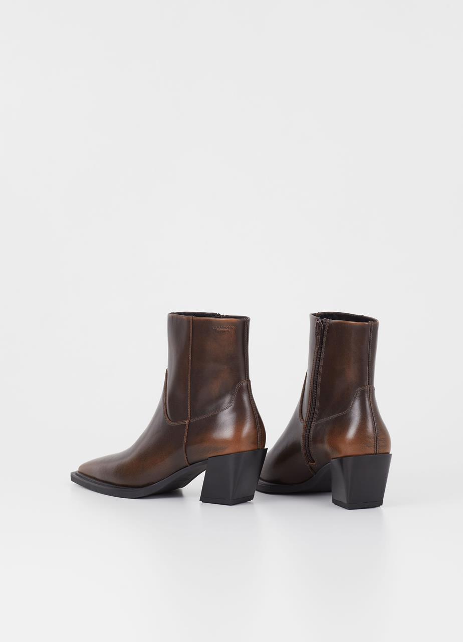 Alina boots Brown brush-off leather