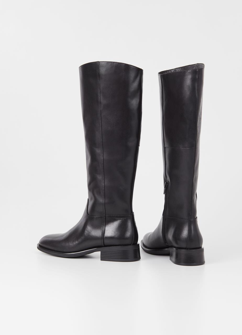 Sheila tall boots Black leather