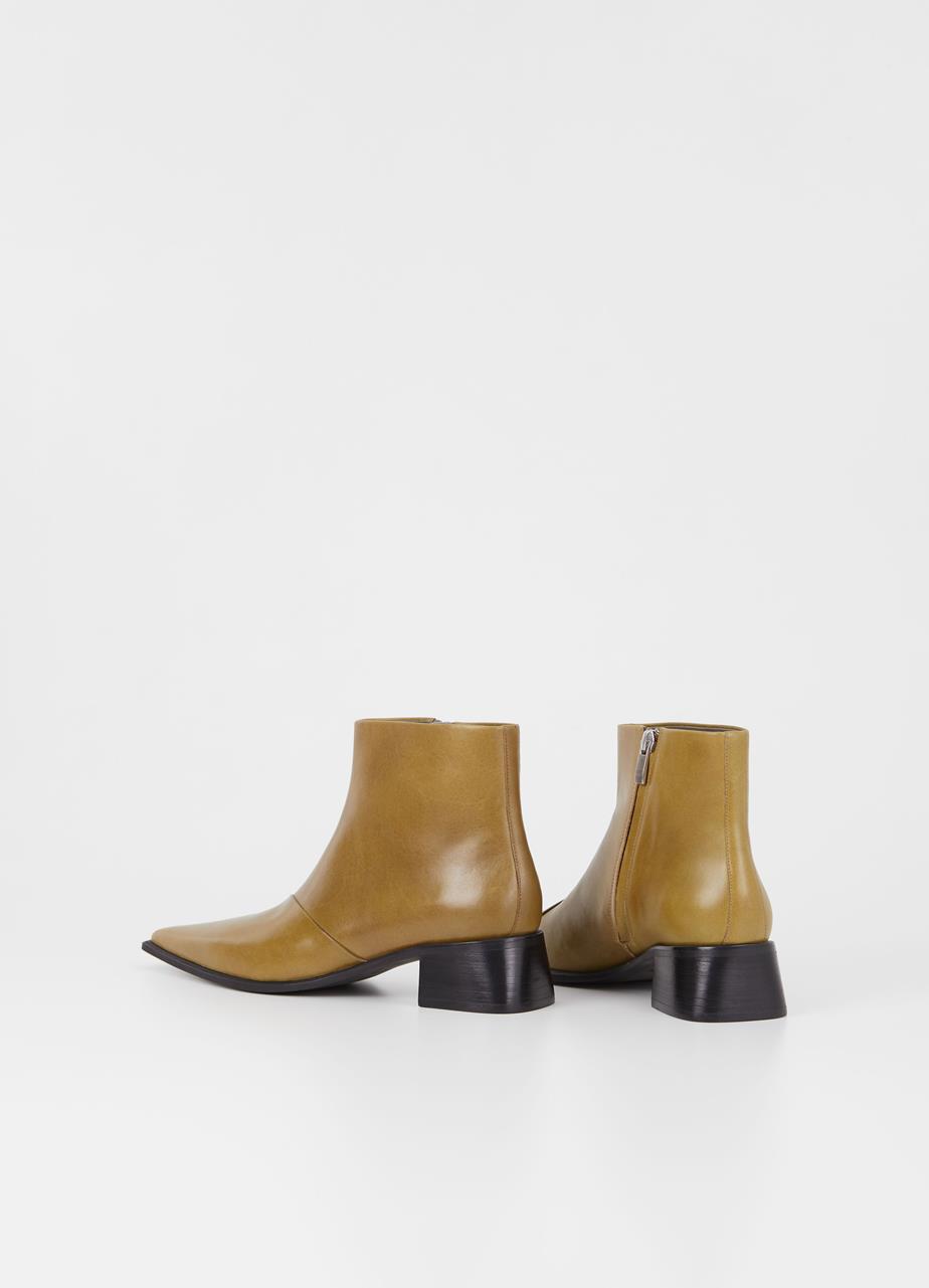 Samira boots Green leather