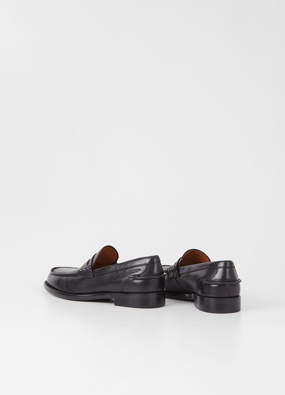 Steven loafers Black leather