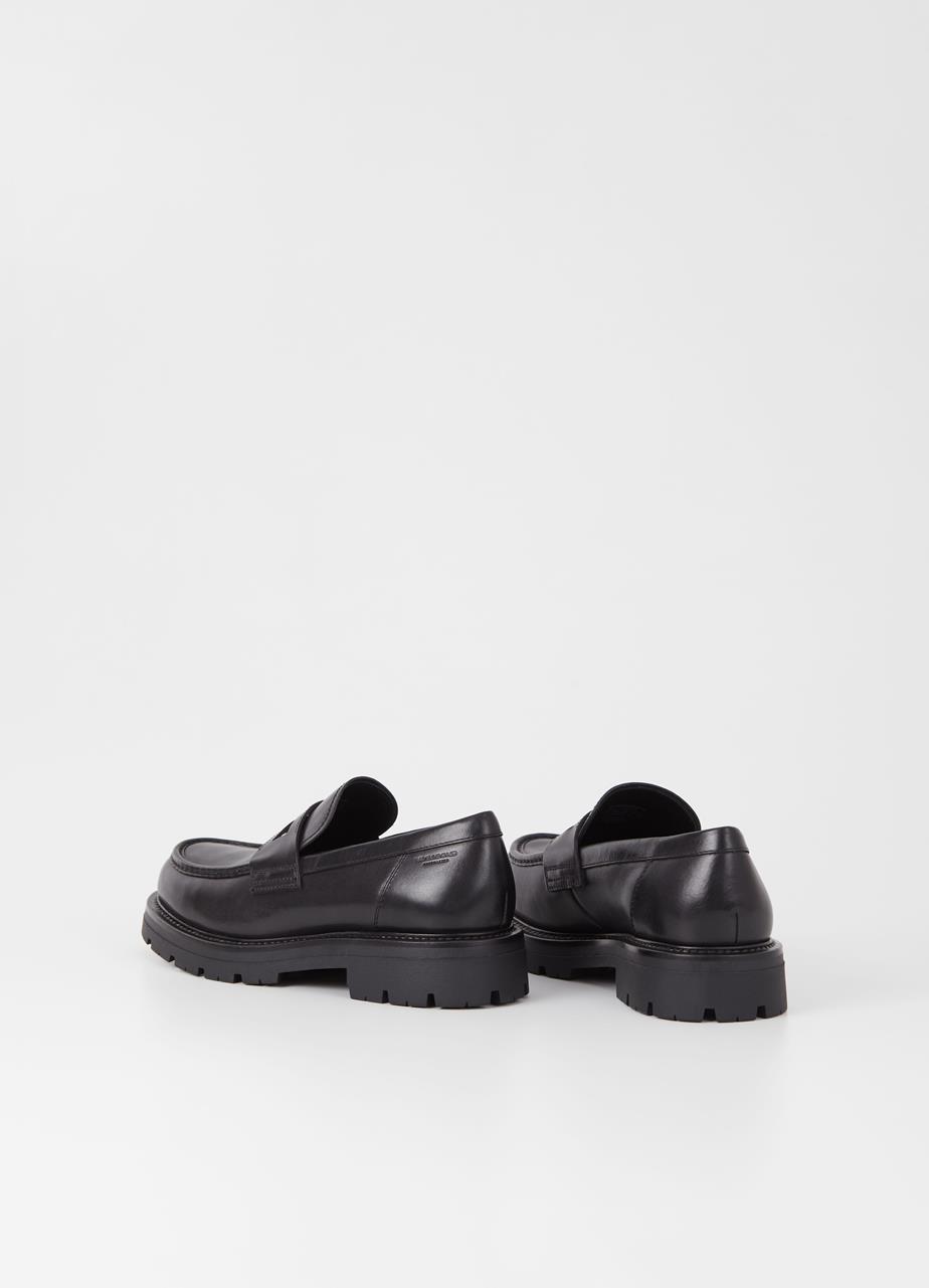 Cameron loafers Black leather