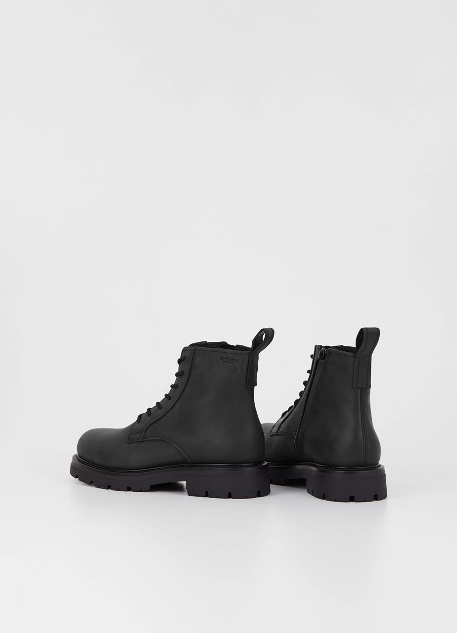 Cameron boots Black oily nubuck
