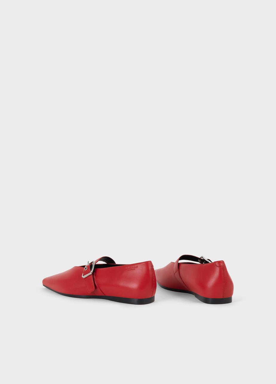 Wioletta ballet flats Red leather