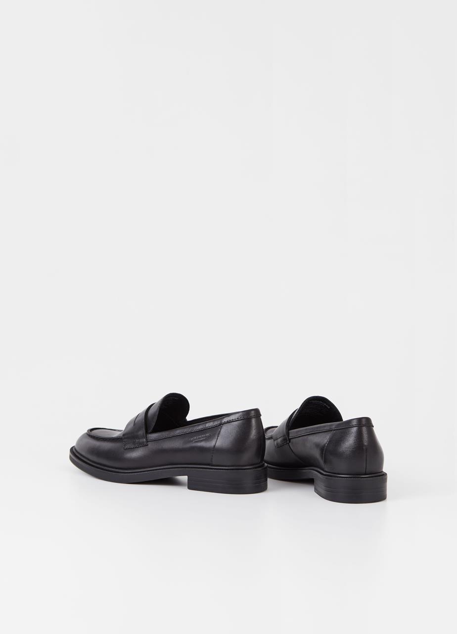 Amina loafers Black leather