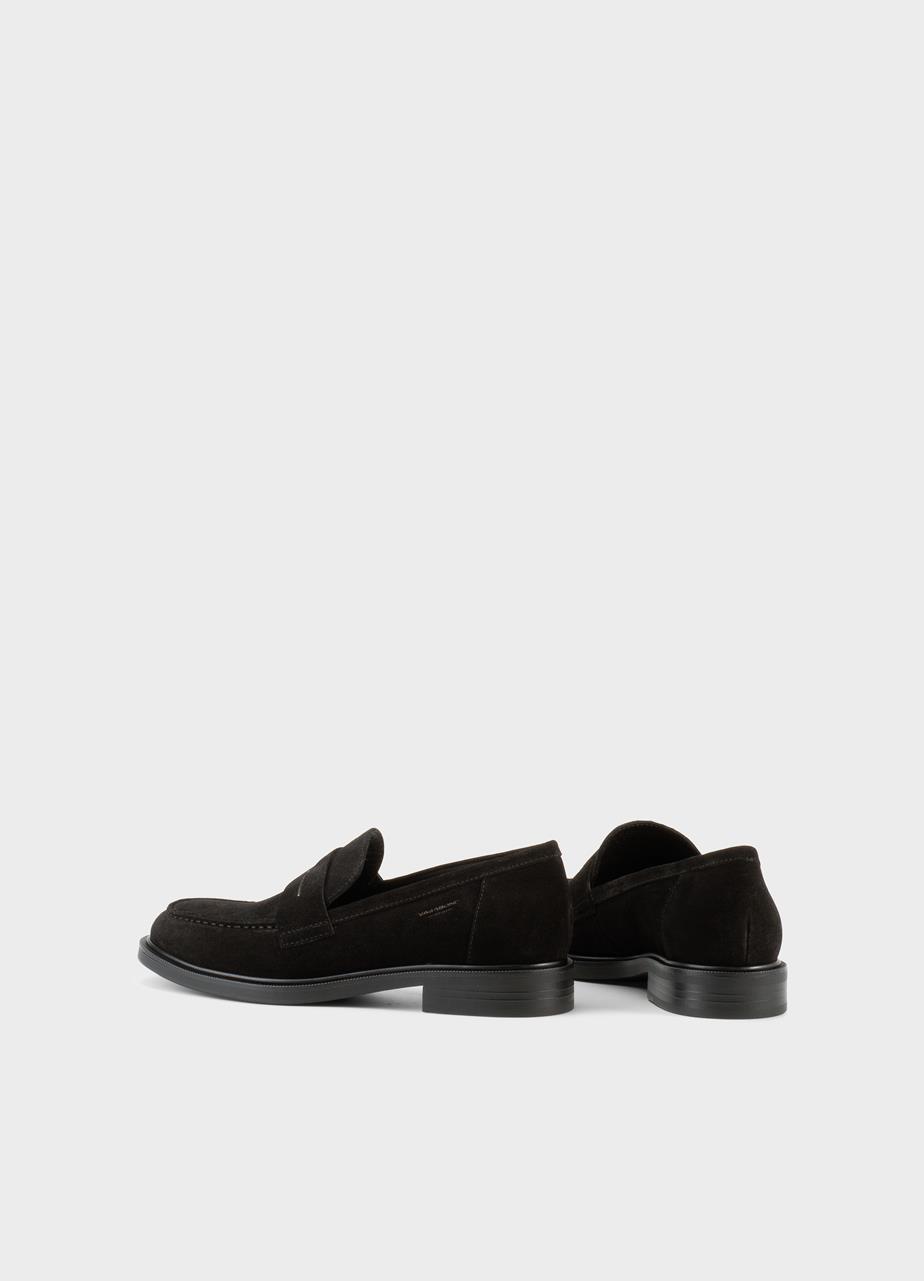 Amina loafers Black, Suede