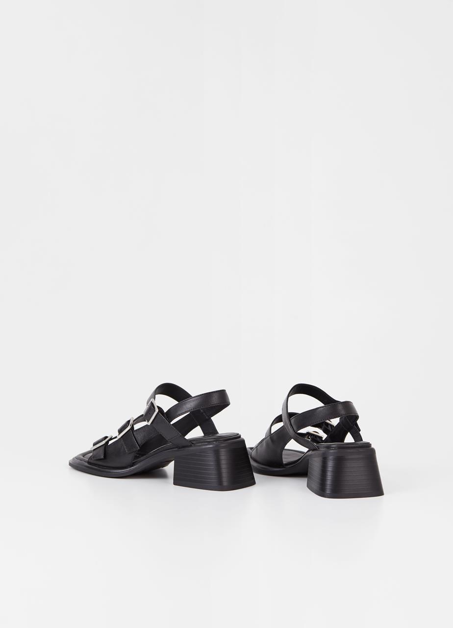 Ines sandals Black leather