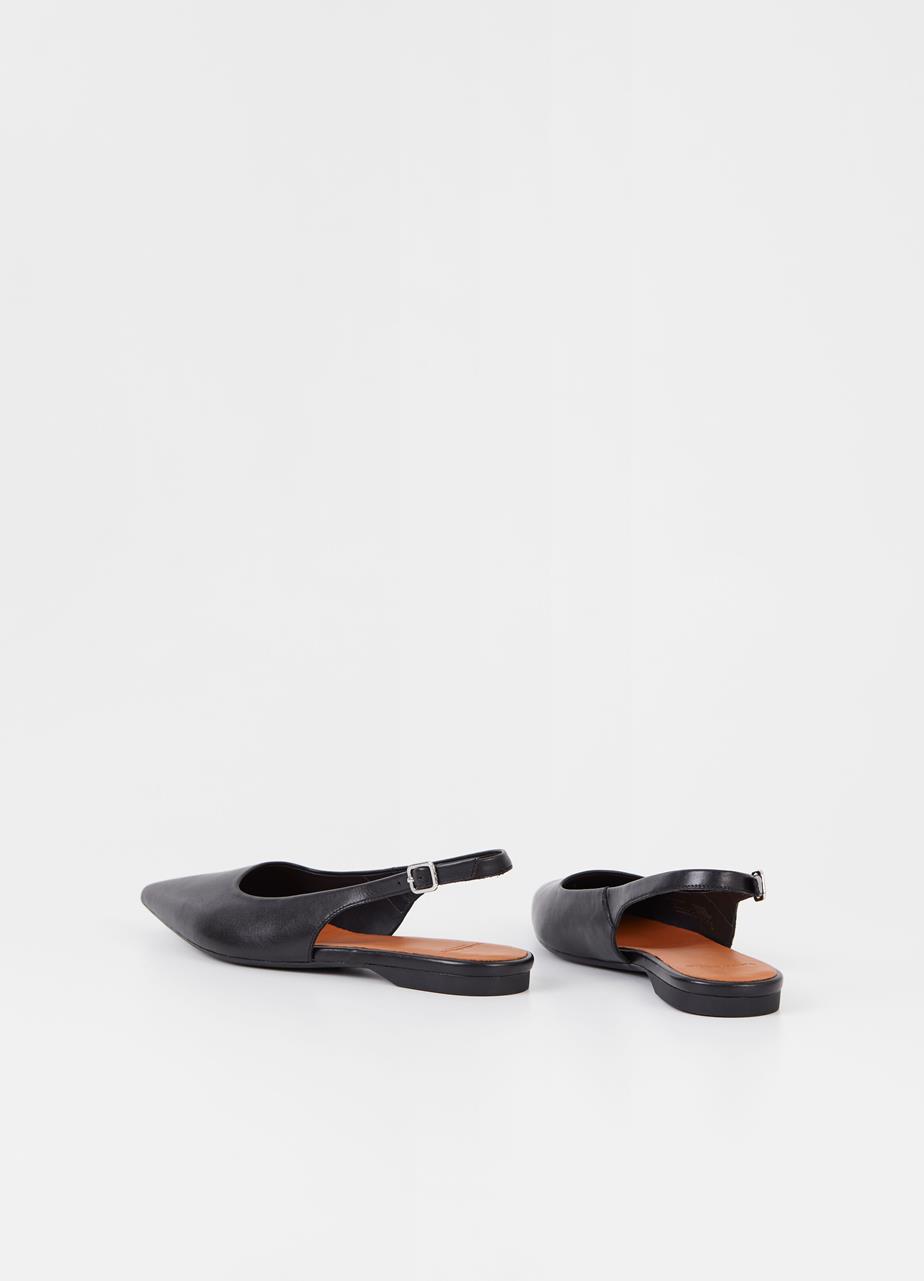 Hermine ballet flats Black leather