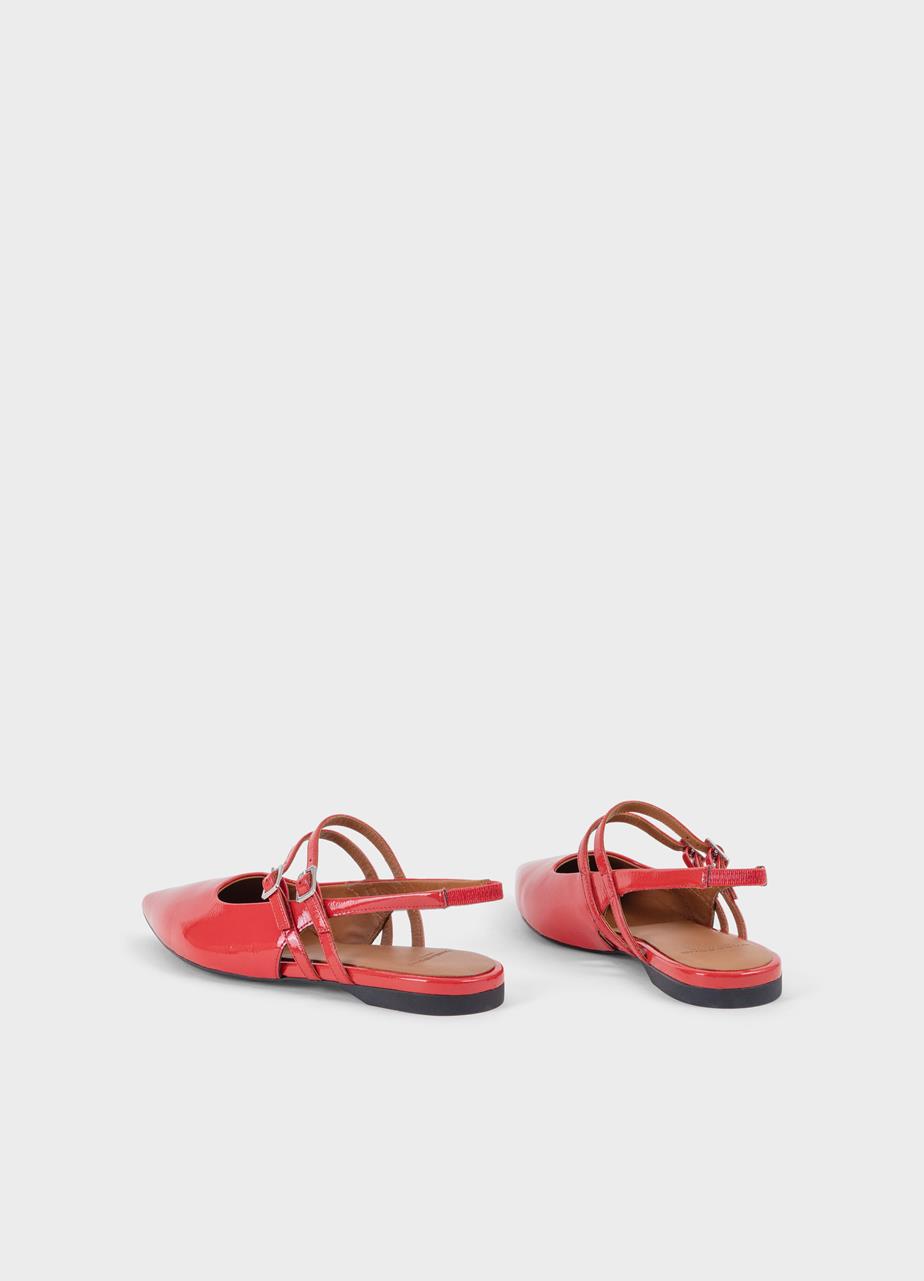 Hermine ballet flats Red patent leather