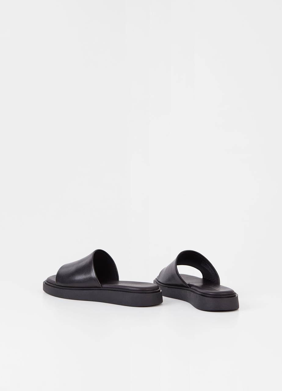 Connie sandals Black leather