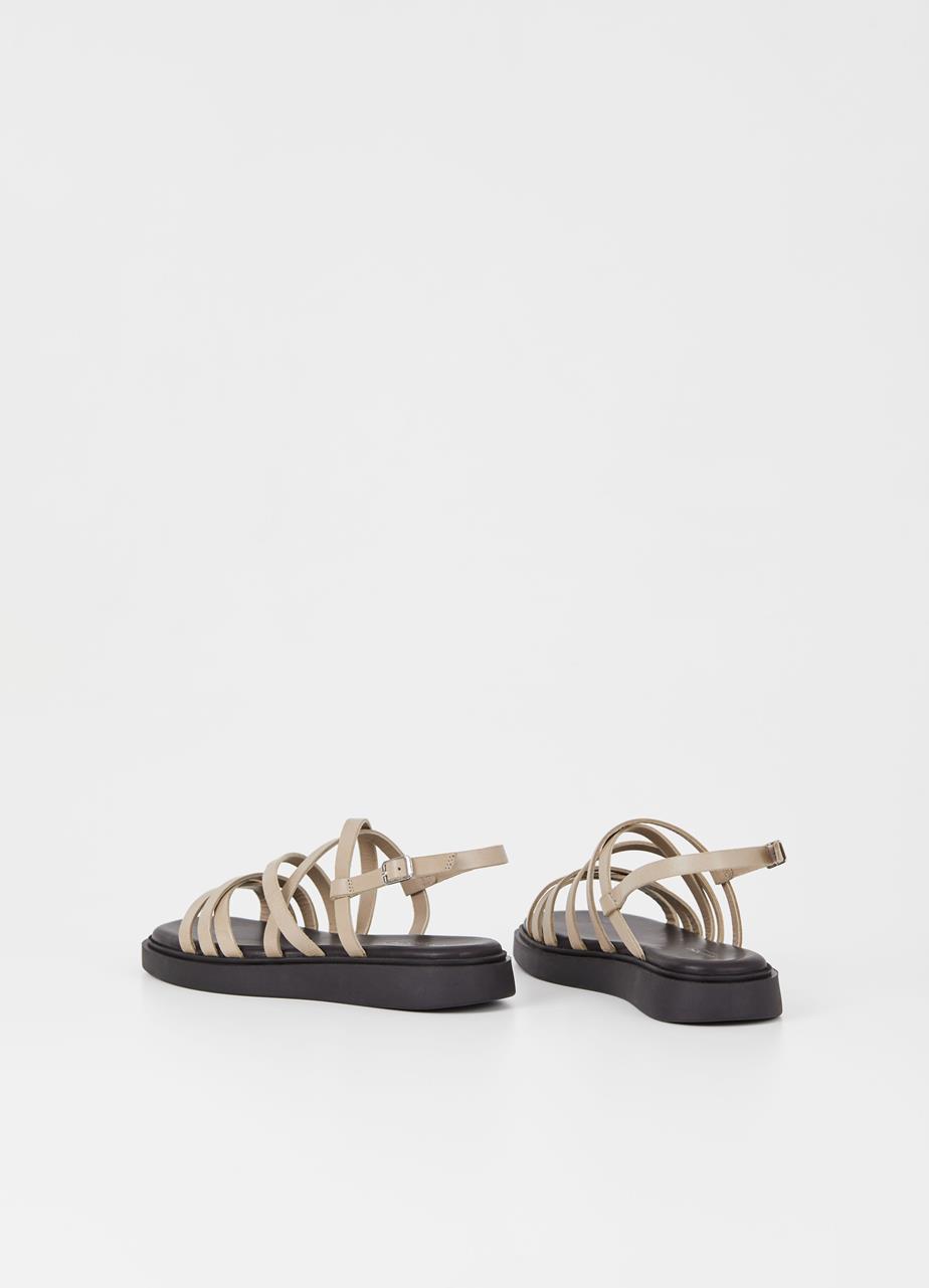 Connie sandals Light Brown leather