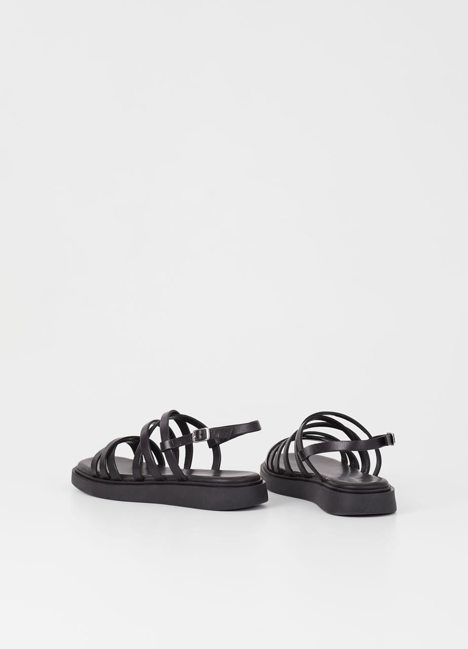 Connie sandals Black leather