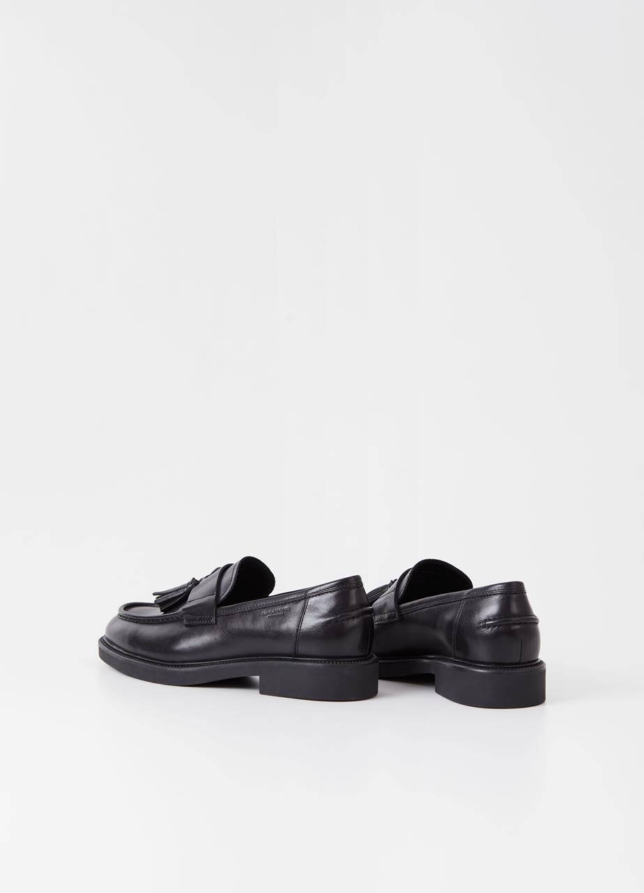 Alex m loafers Black leather