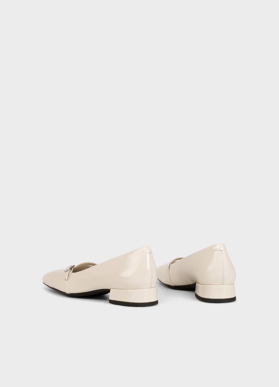 Debbi pumps Beige patent leather