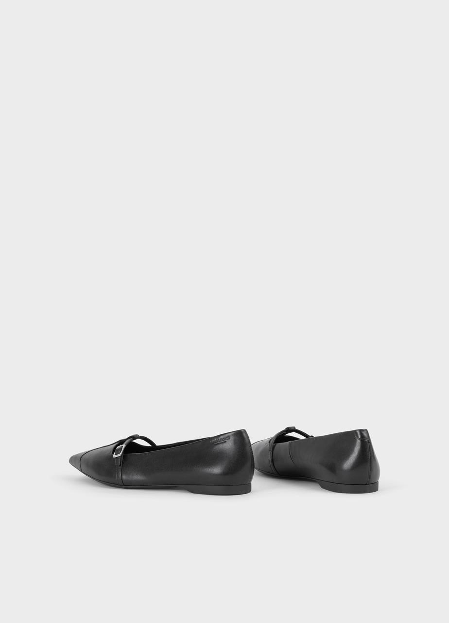 Hermine ballet flats Black leather