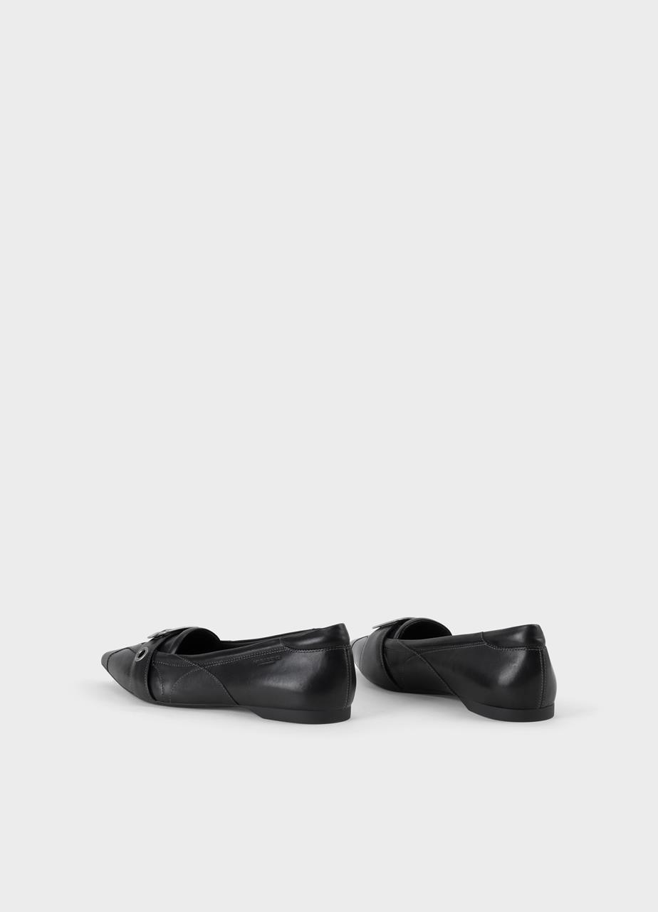 Hermine ballet flats Black leather