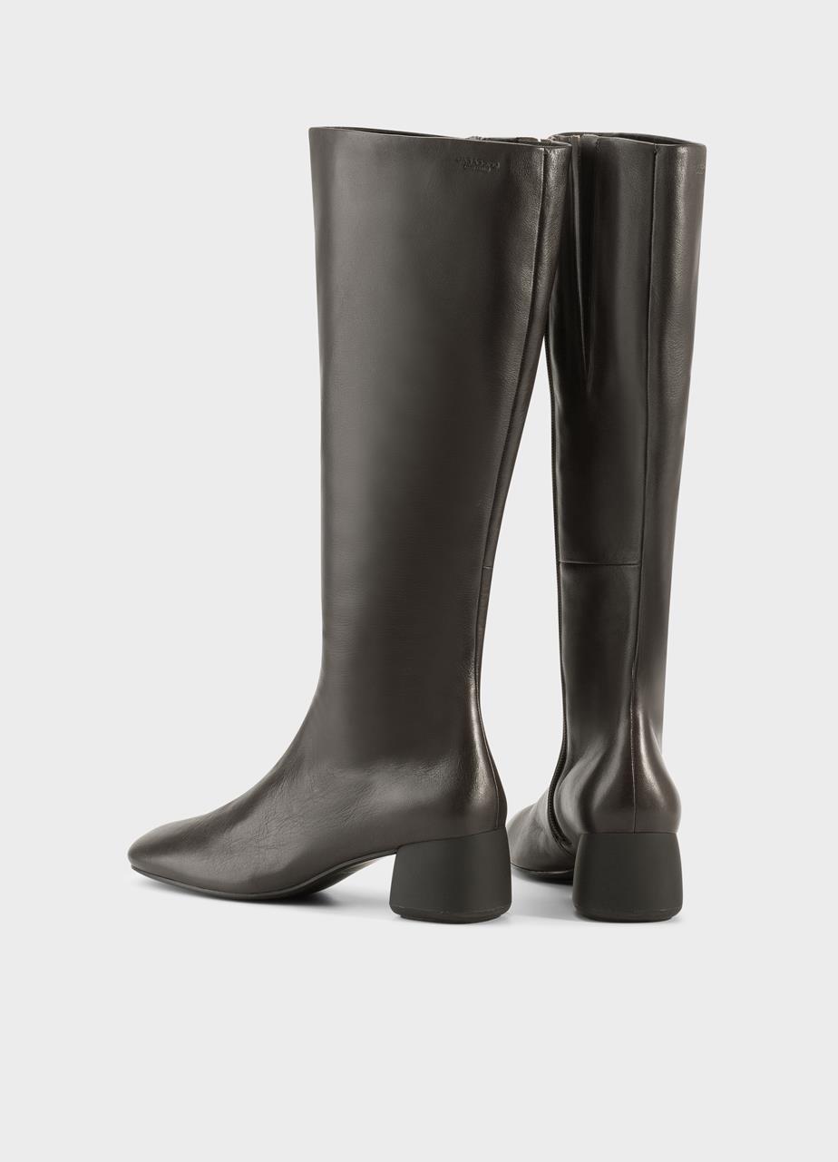 Livia tall boots Brown, Leather