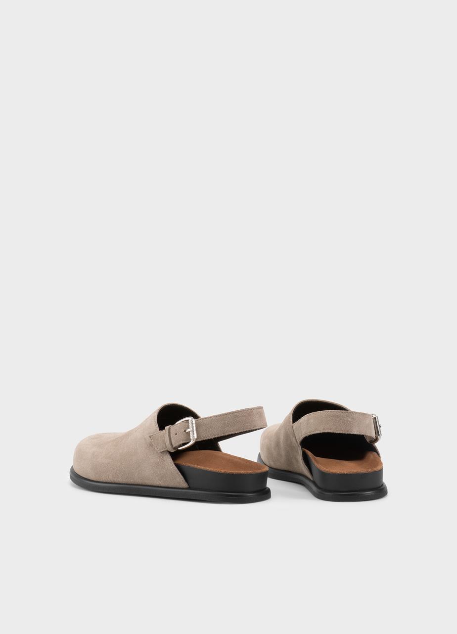 Effie mules Beige suede