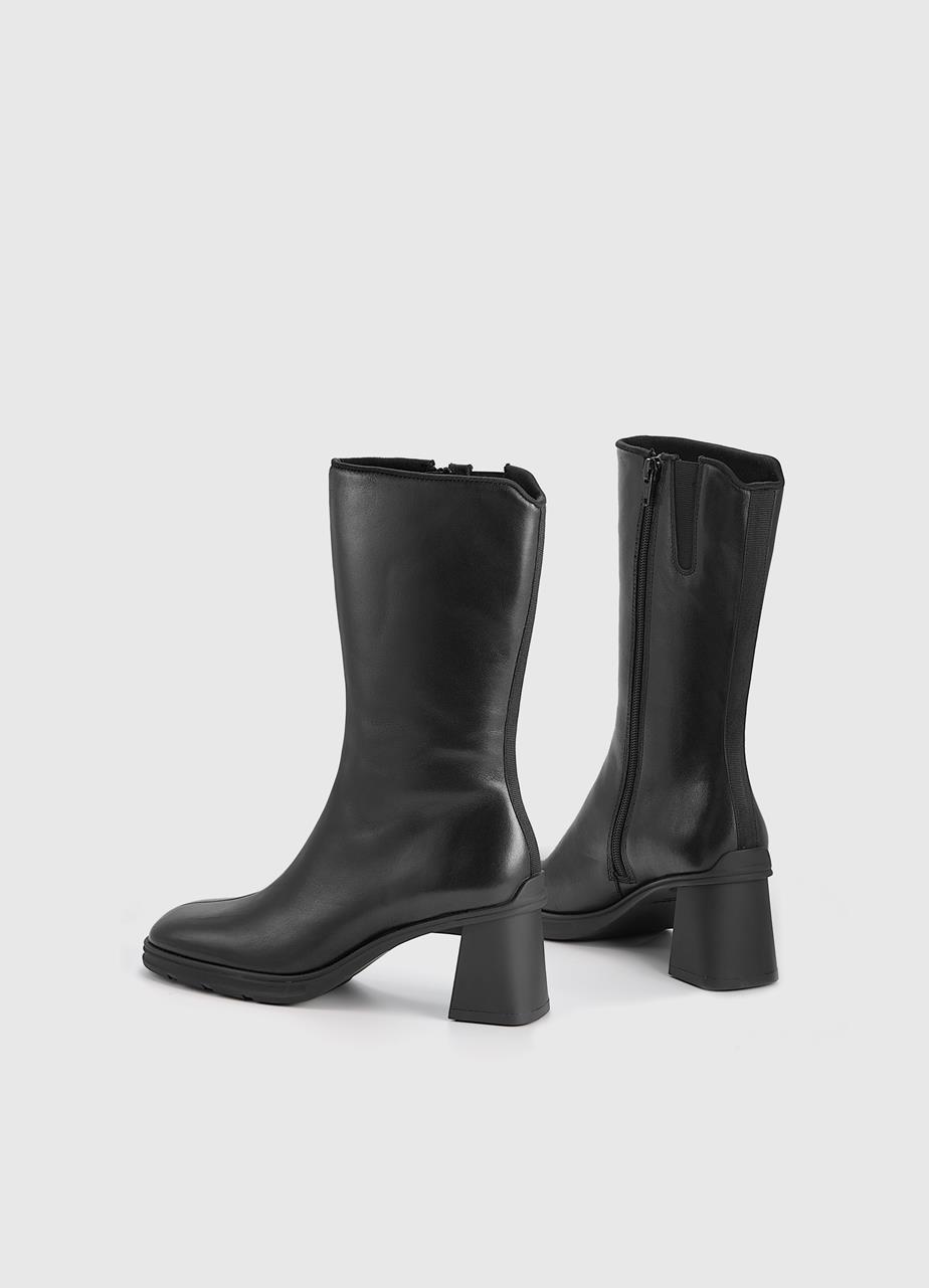 Janine tall boots Black leather