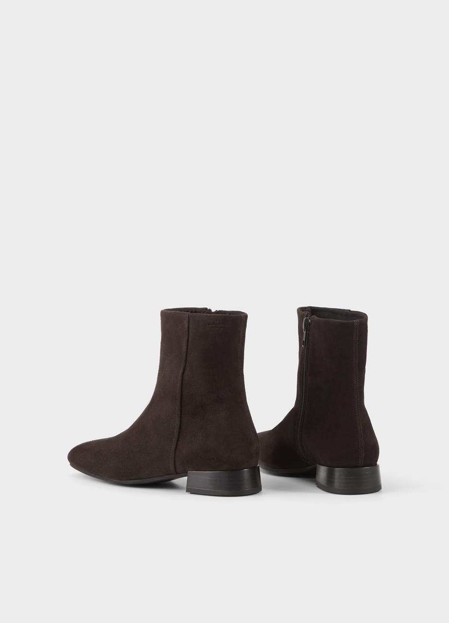 Mona boots Dark Brown suede