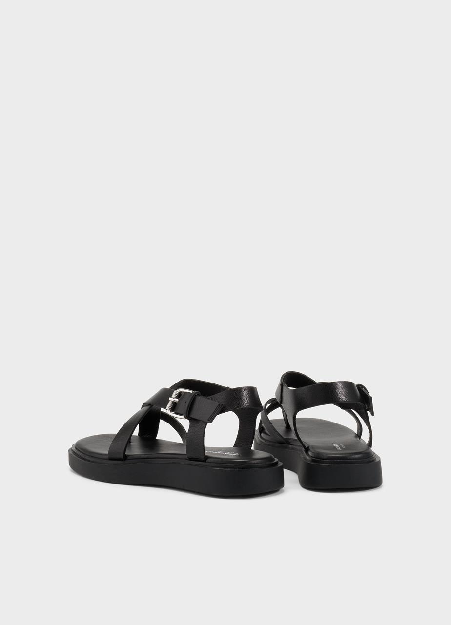 Connie sandals Black leather