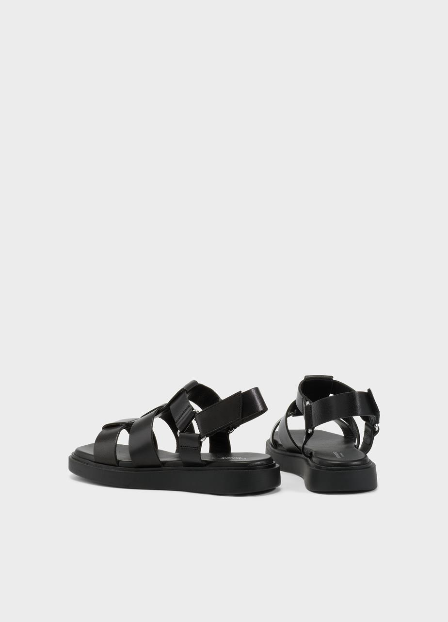 Connie sandals Black leather