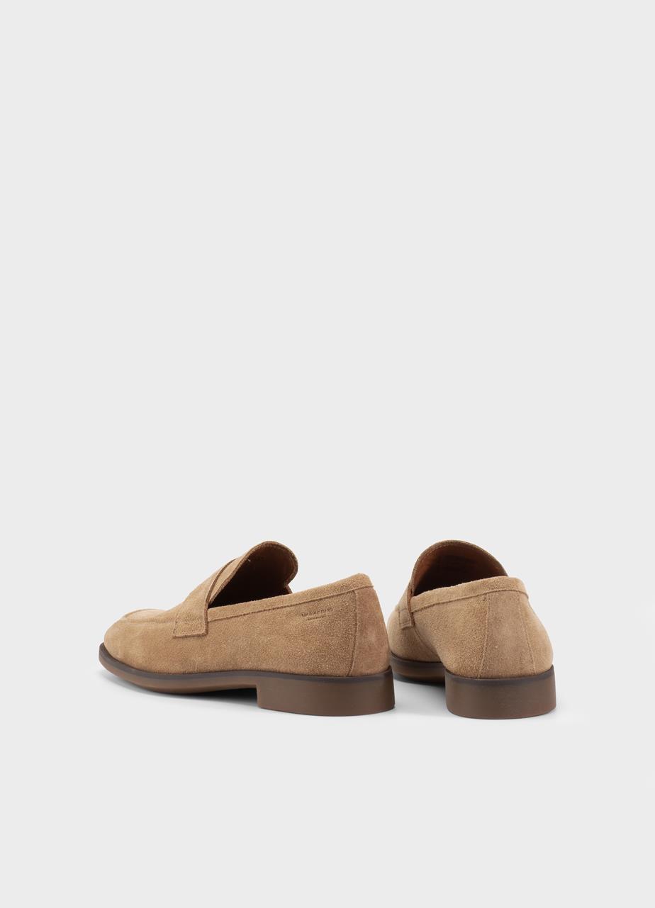 Troy loafers Light Brown suede
