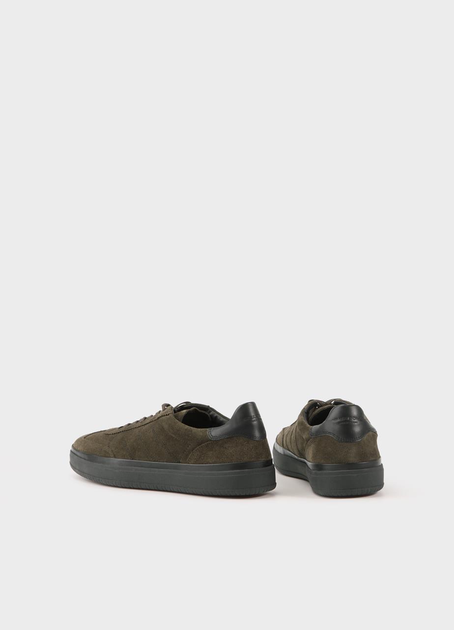 Leo sneakers Dark Green suede