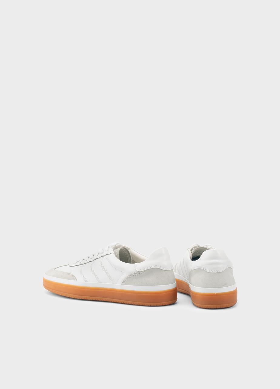 Leo sneakers White suede/leather