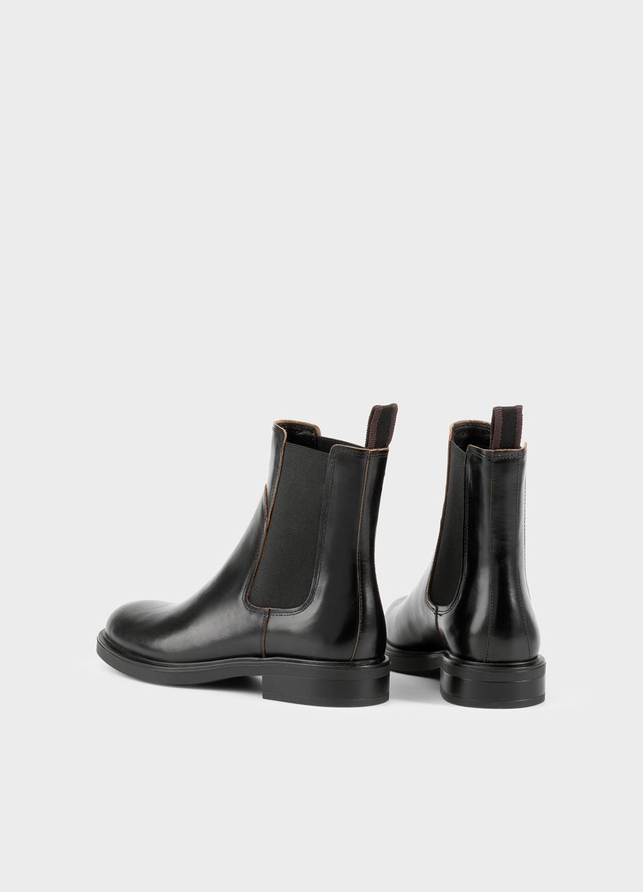 Freya boots Black contrast edges