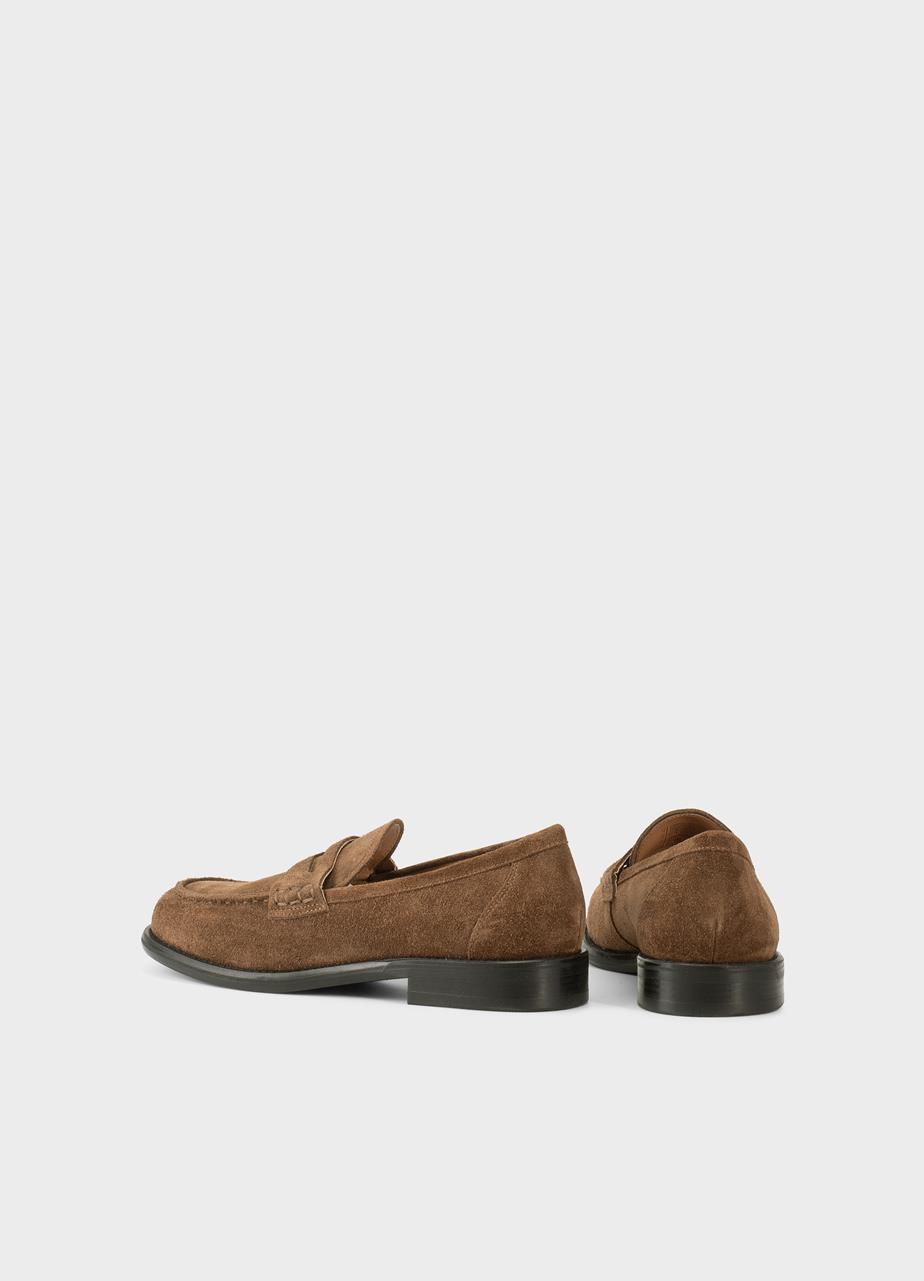 Linn loafers Brown, Suede