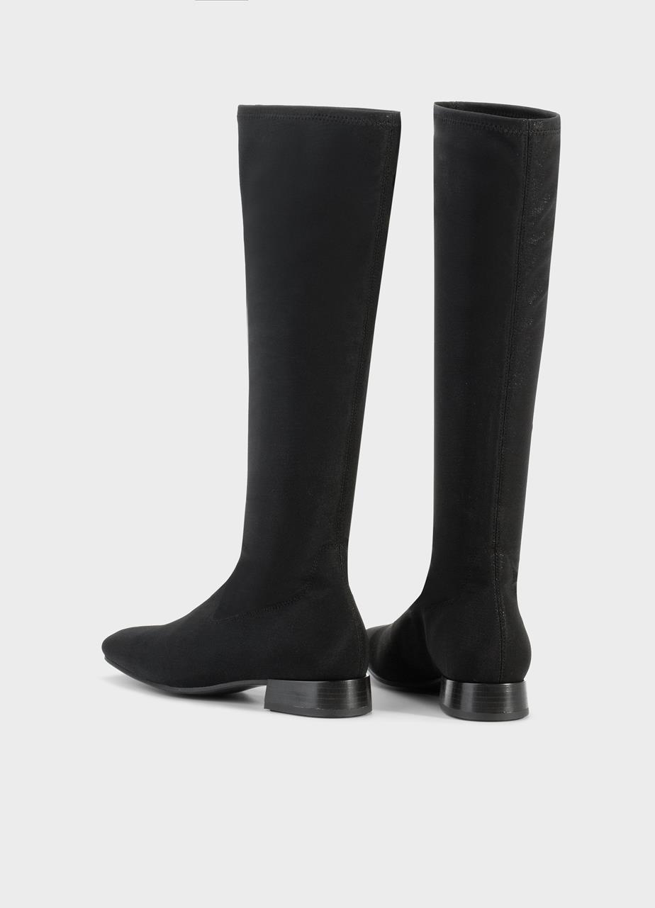 Mona tall boots Black stretch