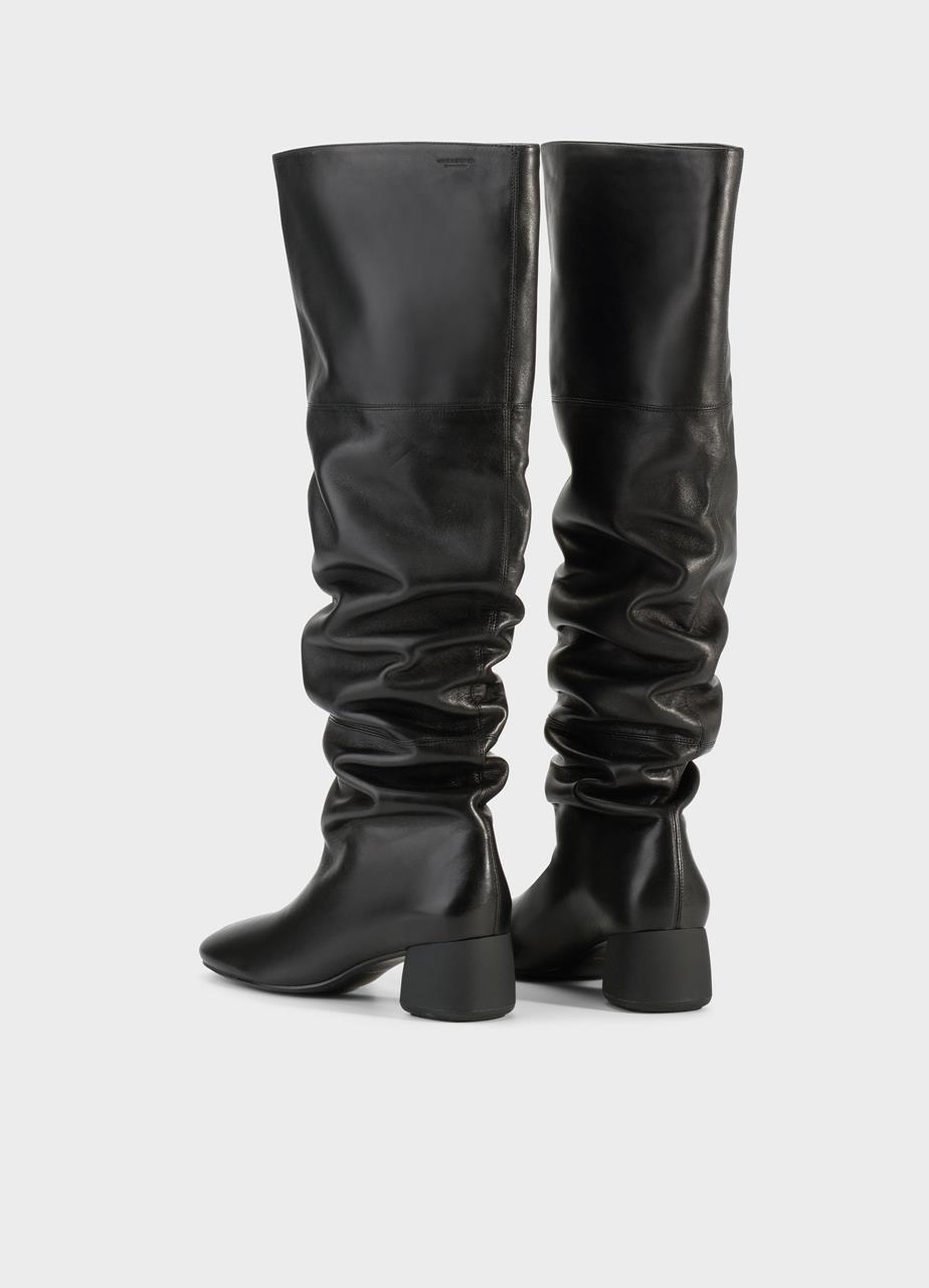 Livia tall boots Black leather