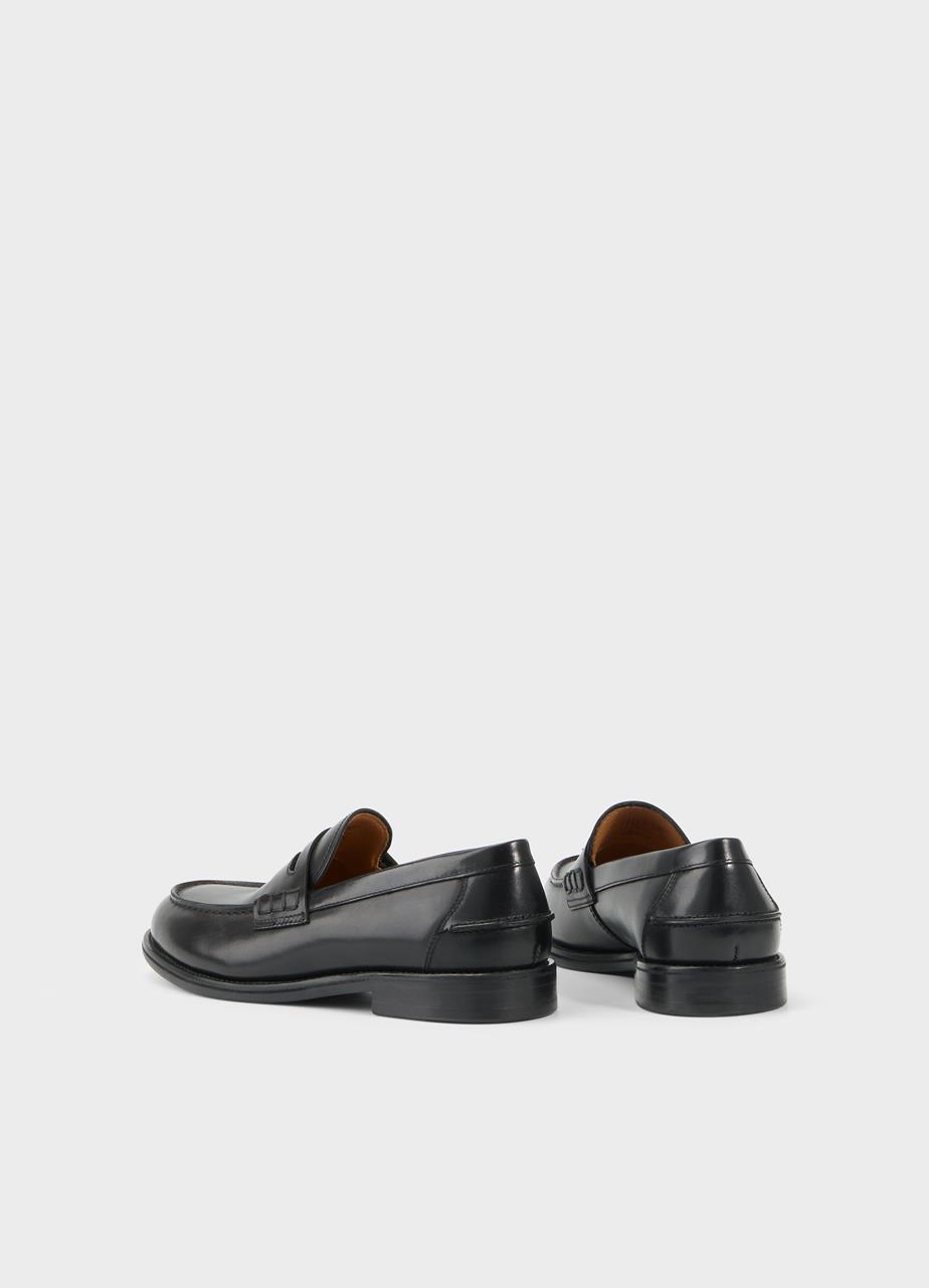 Steven loafers Black leather